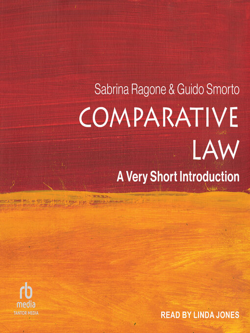 Cover image for Comparative Law